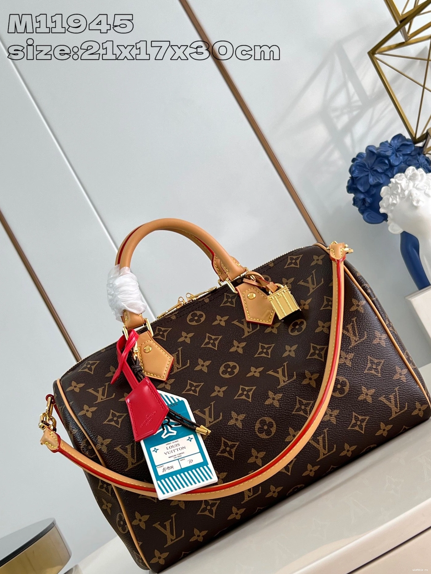 WIS Crafty Speedy Soft Vuitton 30 Louis 0317